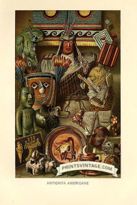 South American antiquities - Antichita Americane